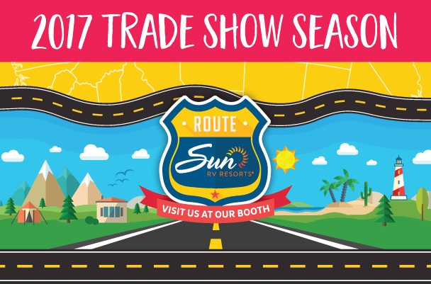 Sun's Gearing up for the 2017 RV Show Season!