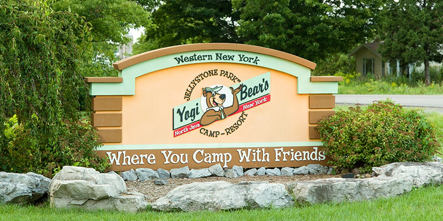 Visit Yogi Bear™ at Jellystone Park™ of Western New York