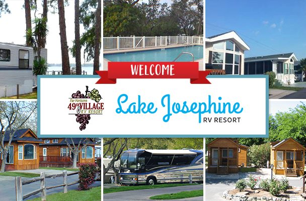 Now Welcoming Lake Josephine and 49er Village!