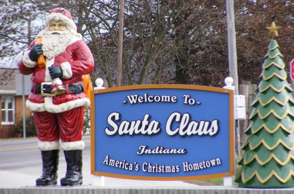 Holiday Spirit Reigns in Santa Claus, IN