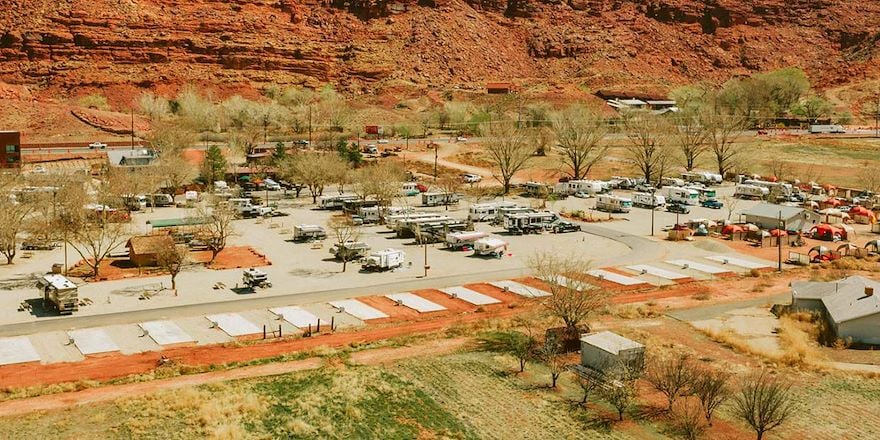 Camp Near Moab’s National Parks at Sun Outdoors North Moab