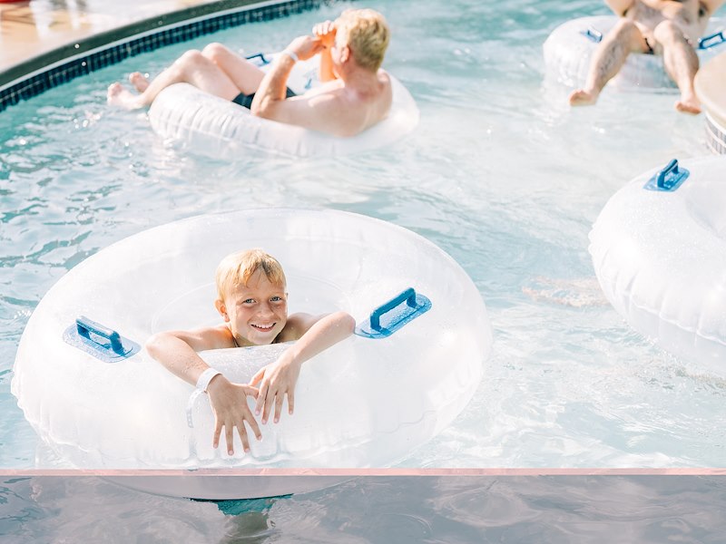 Water Zone, Lazy River & Pool Open