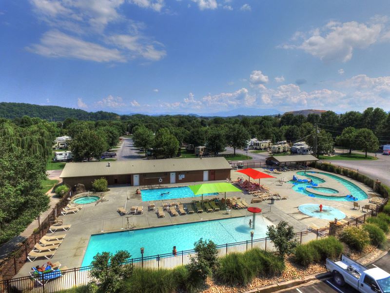 Family RV Resort in Sevierville, TN Sun Outdoors Pigeon
