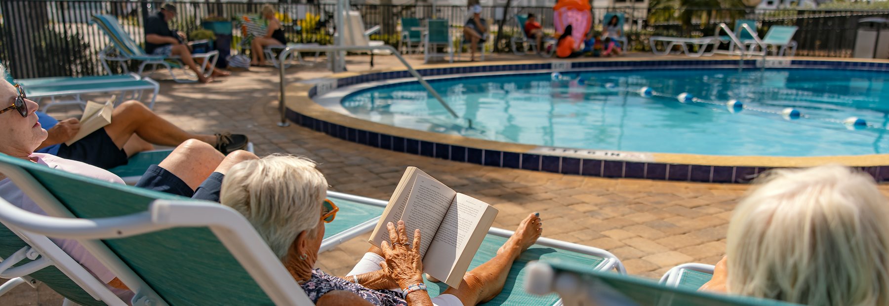 Sun Retreats Fort Myers Beach Amenities FT. Myers, Florida Outside Pool