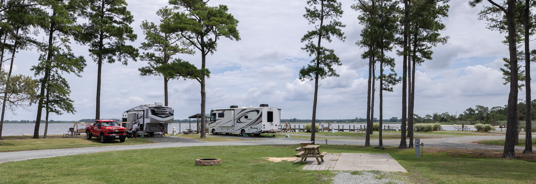 Sun Outdoors Chesapeake Bay is a big rig friendly, Family Camping and RV Resort in Temperanceville, VA