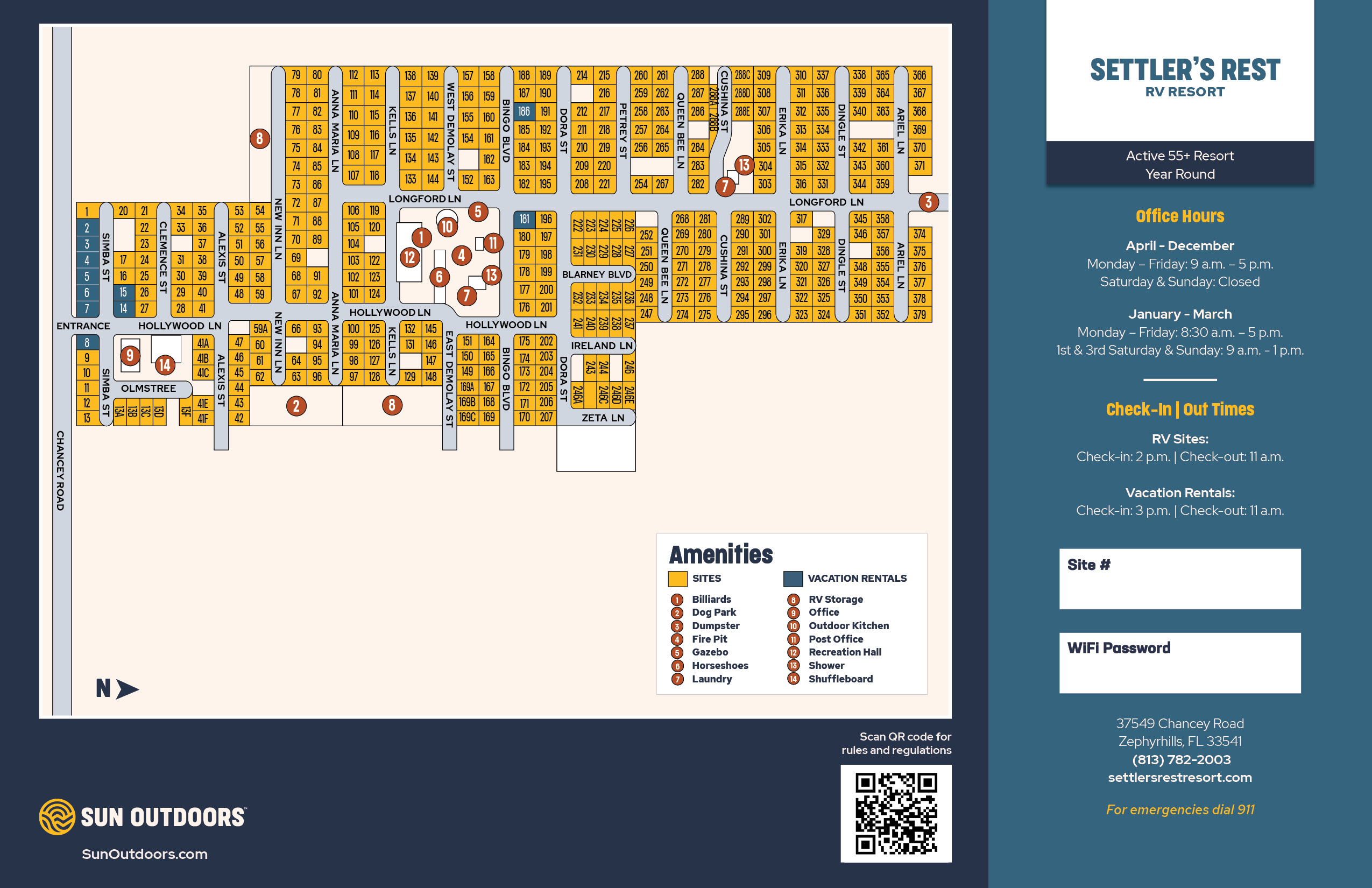 RV Resort in Zephyrhills, FL Settler's Rest RV Resort