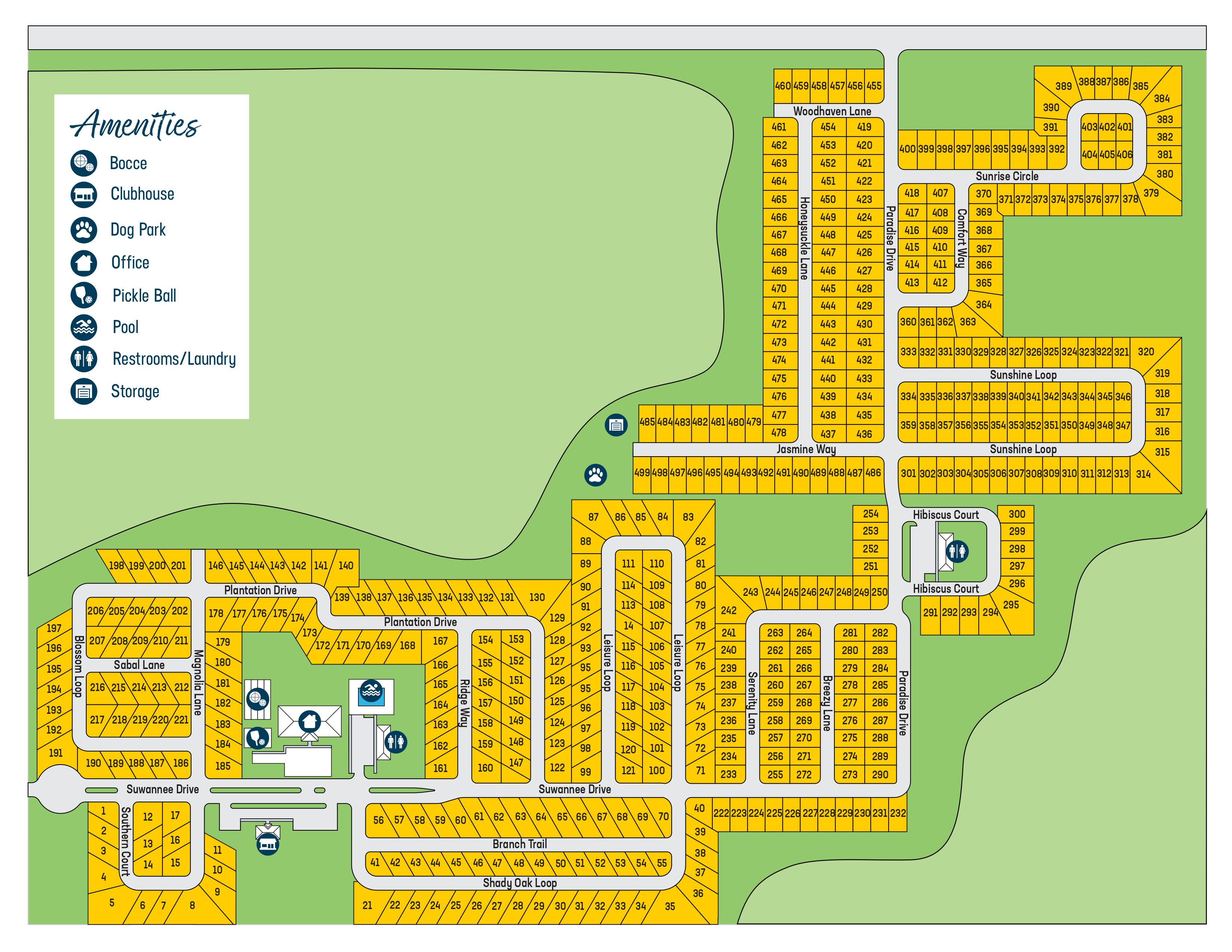 RV Resort in Chiefland, FL Southern Leisure RV Resort