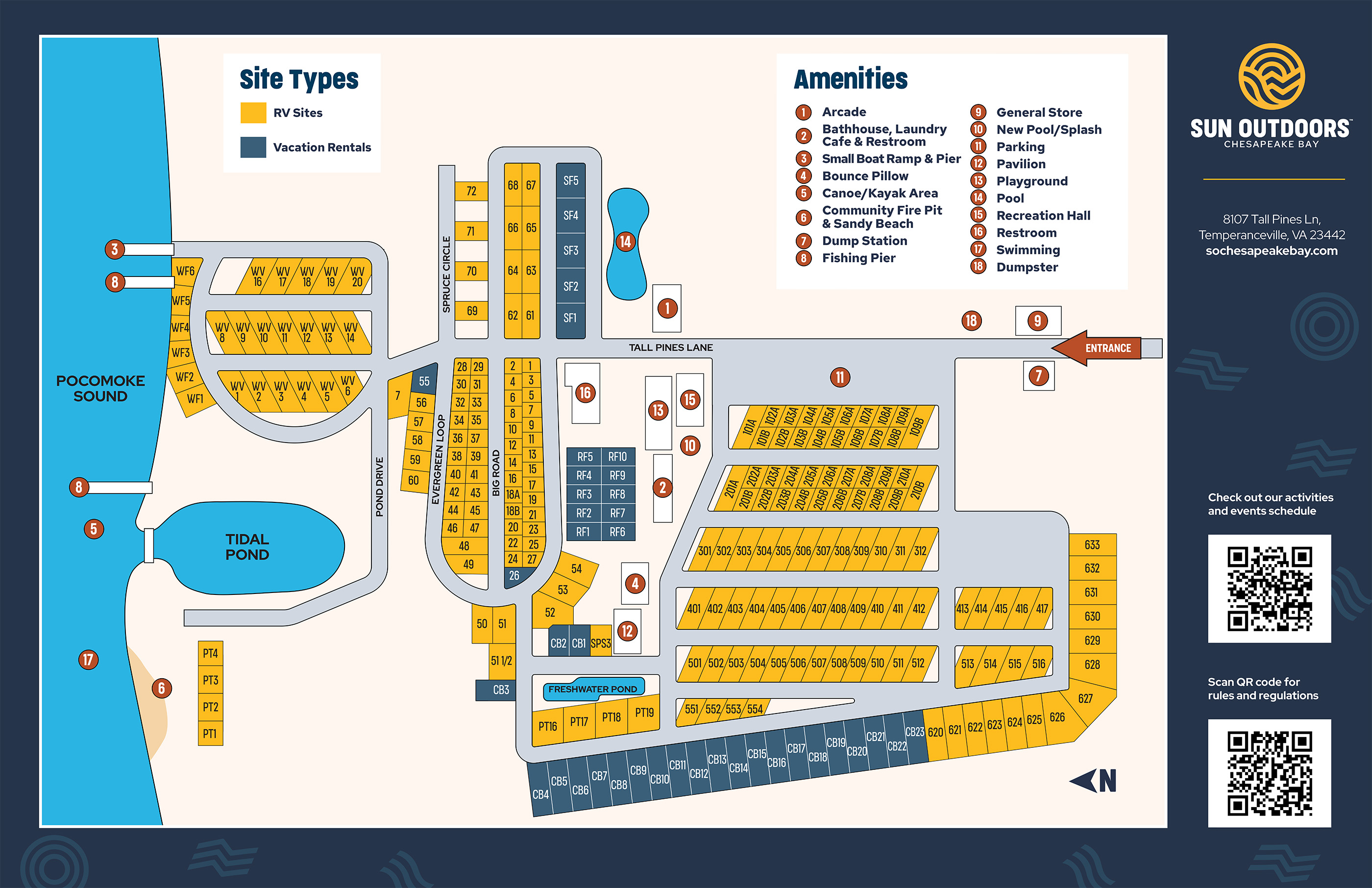 Sun Outdoors Chesapeake Bay - Temperanceville campgrounds | Good Sam Club